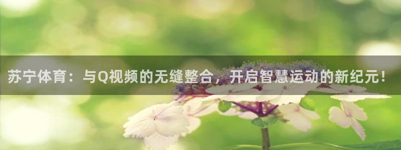 苏宁体育：与Q视频的无缝整合，开启智慧运动的新纪元！